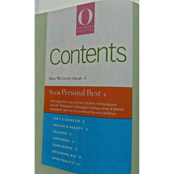 'Live Your Best Life' Oprah Winfrey Hardcover Book with Dust Jacket -Like New - Picture 10 of 11